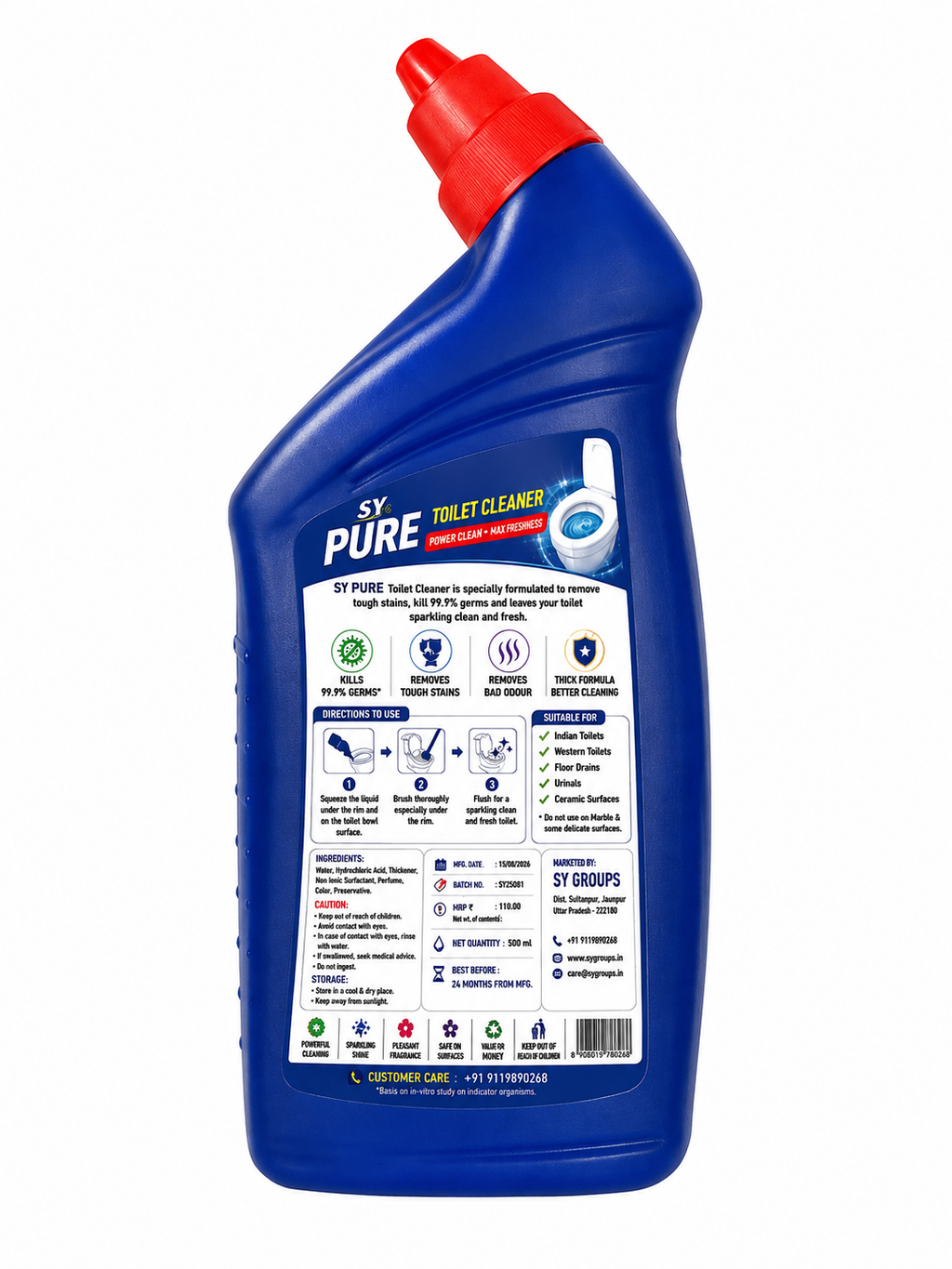 SY PURE TOILET CLEANER